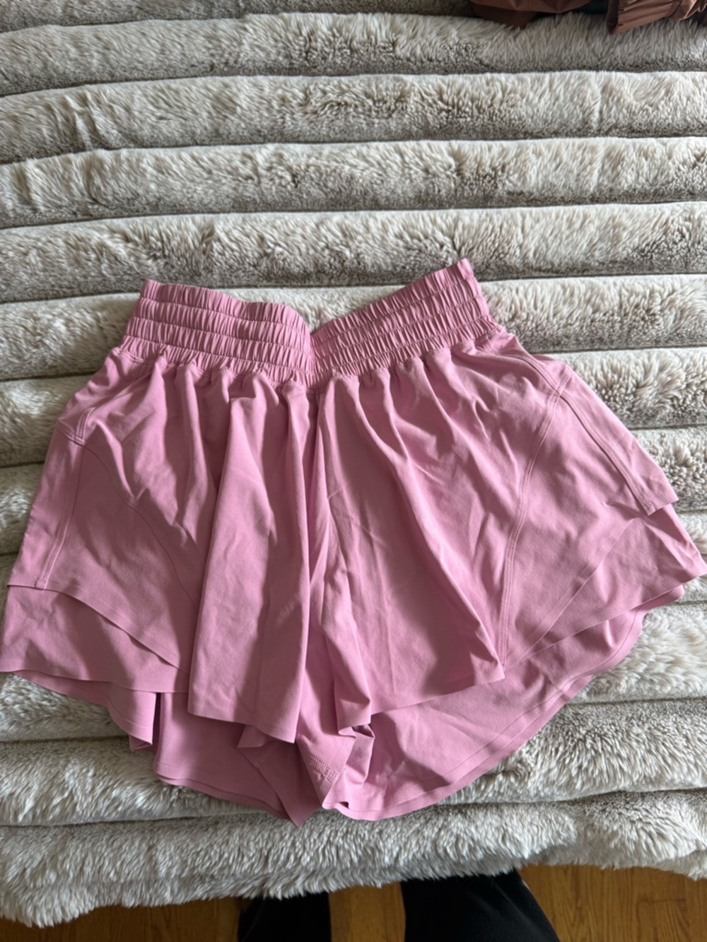 lululemon athletica Pink Layered Athletic Shorts